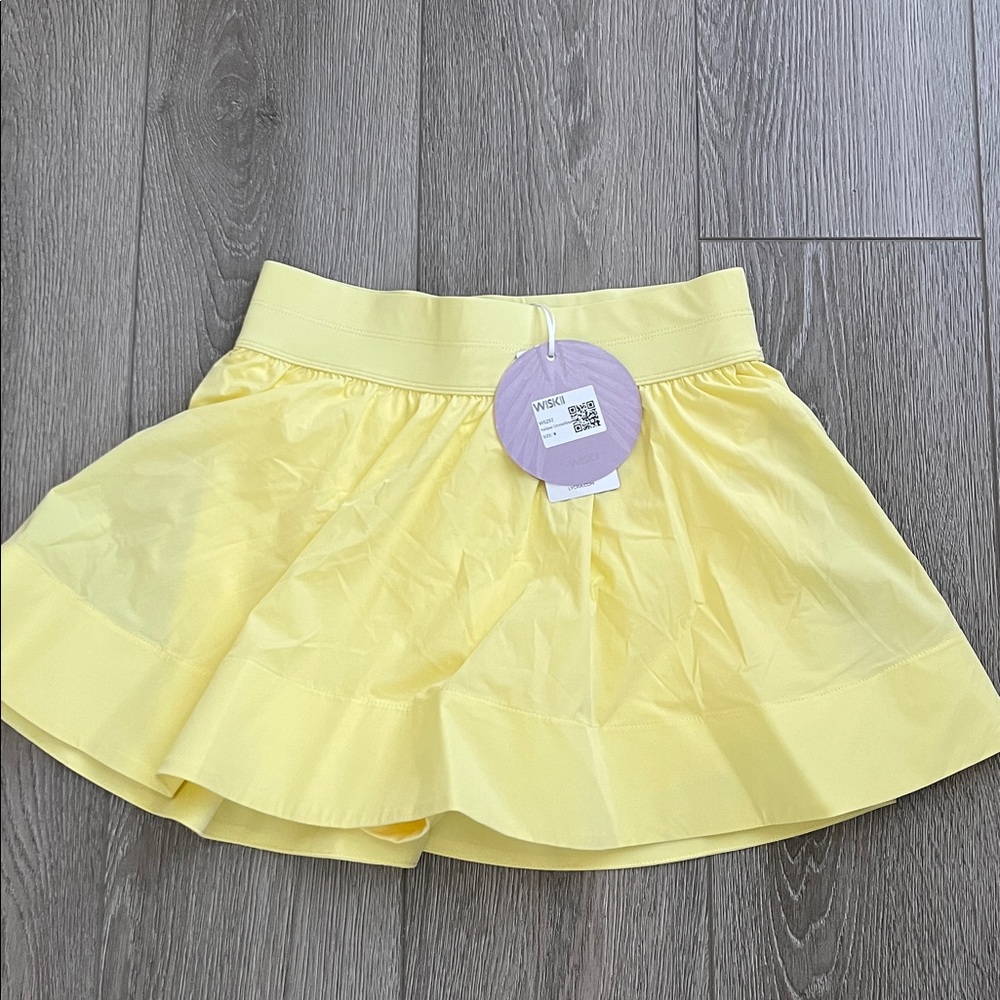 Yellow Mini Skirt